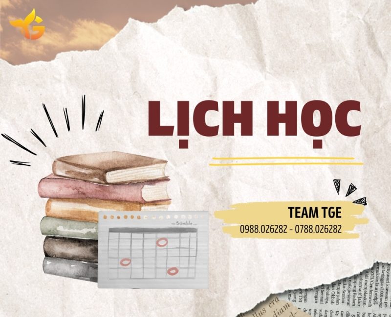 lịch học